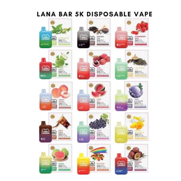 Lana Bar 5K Disposable Vape SG